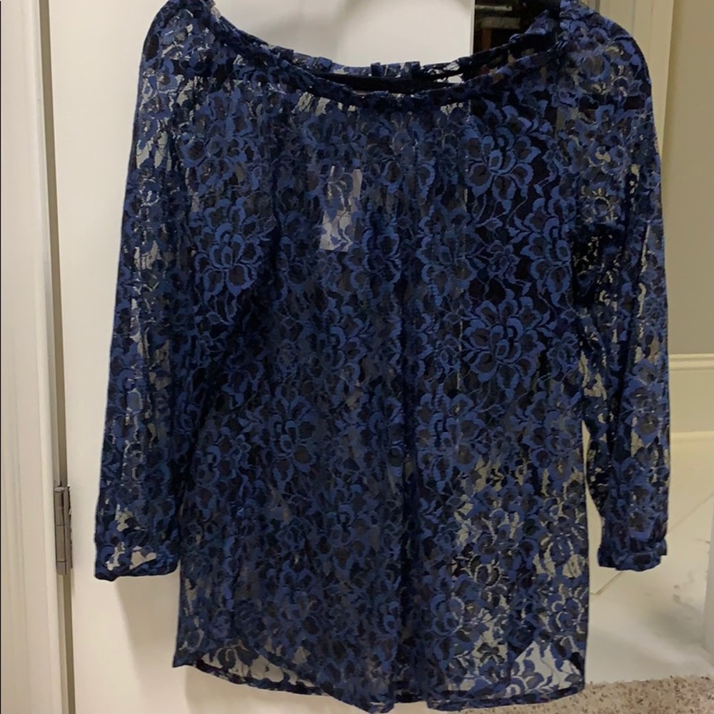 Loft lace blouse